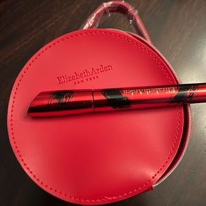 Elizabeth Arden Grand Mascara and Round Cosmetic Bag